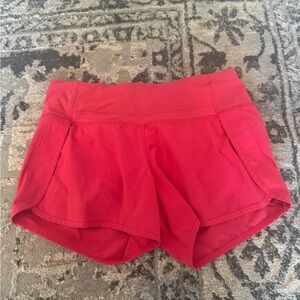 Women's Dark Pink Lululemon Shorts